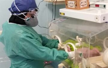 کرونا جان نوزاد دو روزه را در گناباد گرفت / مادر ‌کودک ‌در عروسی شرکت کرده بود

