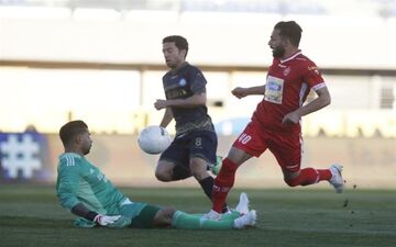 کنایه باشگاه گل‌گهر به پرسپولیس بعد از گل پاکدل + عکس 