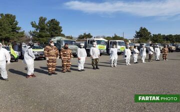 گزارش تصویری مراسم رژه خدمت به مناسبت ۲۹ فروردین روز ارتش جمهوری اسلامی