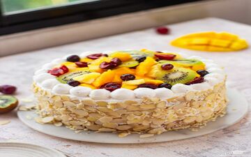 برای عزیزانتون کیک میوه ای سالم درست کنید| آموزش کیک میوه ای!