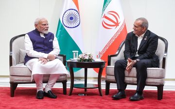 هند دیدار مودی و پزشکیان را مؤثر و پربار توصیف کرد