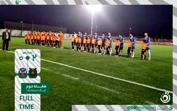 خلاصه بازی مس شهربابک 2 - داماش گیلان 0 + ویدئو