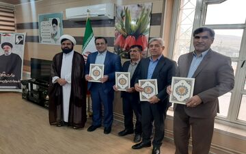 تجلیل از جانبازان مجموعه فرمانداری چرداول