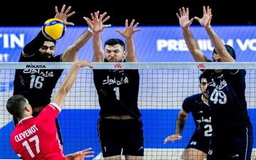 صعود والیبال ایران در رنکینگ فدراسیون جهانی