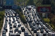 وضعیت ترافیک صبحگاهی در بزرگراه‌های تهران