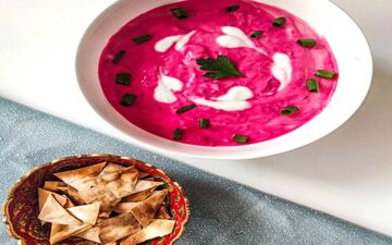 طرز تهیه بورانی چغندر !