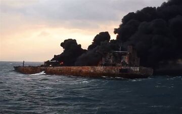 جعبه سیاه نفتکش سانچی ۲ روز دیگر بازگشایی می شود