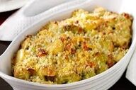 طرز تهیه خوشمزه ترین غذای فرانسوی|  گراتن کدو و کوکتل پنیری 