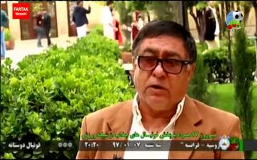 اشعار و صحبت های شنیدنی غلامحسین پیروانی + فیلم 