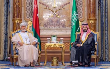 رایزنی محمد بن سلمان و سلطان عمان در جده درباره امنیت منطقه