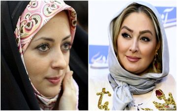 خوشگذرانی مجردی خانم های بازیگر در شمال / الهام حمیدی و نفیسه روشن در میان جنگل + عکس