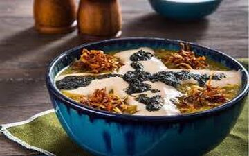 طرز تهیه  آش شله قلمکار با بلغور گندم!