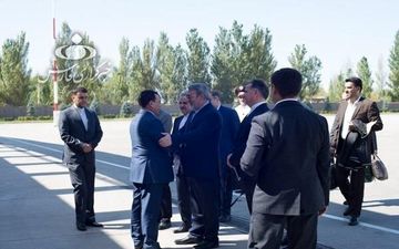 وزیر کشور وارد بیشکک قرقیزستان شد 