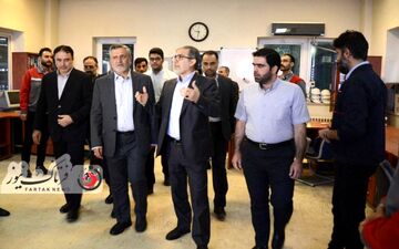 اختصاصی /گزارش تصویری بازدید معاون اجرایی رئیس جمهور از کارخانه اسیدسیتریک کرمانشاه
