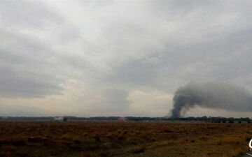  سقوط هواپیمای باری قرقیزستانی حوالی فرودگاه فتح
