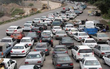ترافیک سنگین در محورهای شرق استان تهران