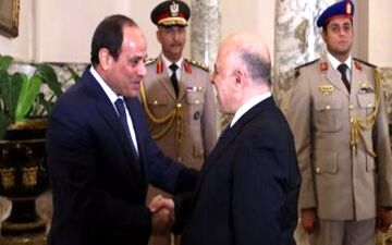 گفت گوهای رئیسان جمهور عراق و مصر