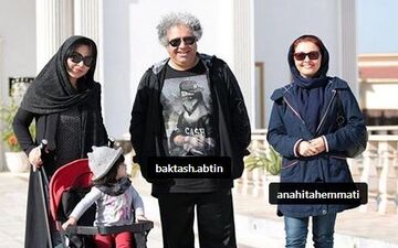 فقیهه سلطانی و دخترش به همراه آناهیتا همتی (عکس)