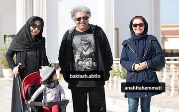 فقیهه سلطانی و دخترش به همراه آناهیتا همتی (عکس)