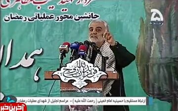 سردار سلیمانی خطاب به آمریکا: طرف حساب شما من هستم