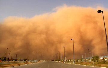 با گرد و غبار هم خبر می‌سازند