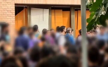 اخراج دو دانشجوی دانشگاه تهران به دلیل آتش‌زدن پرچم ایران در ناآرامی‌های اسفند ماه