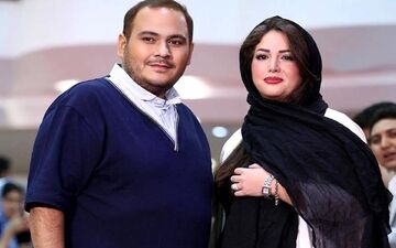 عکس/ بازیگر مشهور تصویری از همسرش با لباس عروس منتشر کرد