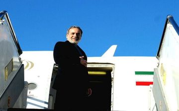 عراقچی راهی بغداد شد

