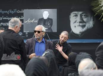 گزارش تصویری از مراسم تشییع آتیلا پسیانی 