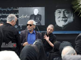 گزارش تصویری از مراسم تشییع آتیلا پسیانی 
