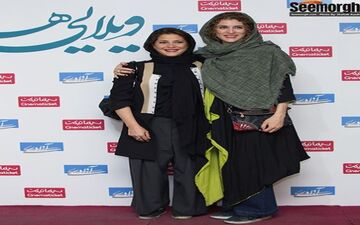 شیطنت ویشکا آسایش و طناز طباطبایی برای هم قد شدن در اکران ویلایی ها!