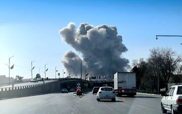 هم اکنون ۴ صدای انفجار در اصفهان شنیده شد