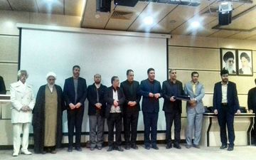 مراسم تجلیل از خانواده‌های شهدای مدافع حرم  
