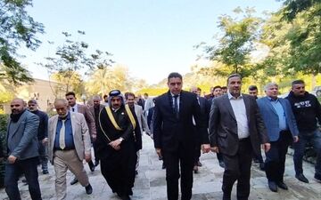 سفراستاندار ایلام به استان بابل عراق/گزارش تصویری