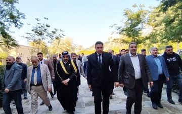 سفراستاندار ایلام به استان بابل عراق/گزارش تصویری