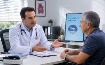 زمان مناسب پرواز بعد از جراحی قلب: چه باید بدانید؟