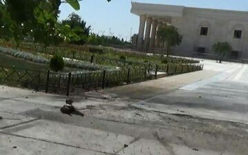 رفتار باورنکردنی یک کارتن خواب در حمله تروریستی تهران!