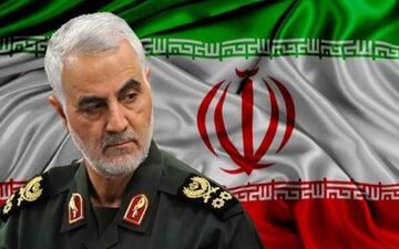 رونمایی از مجسمه سپهبد قاسم سلیمانی در برج میلاد