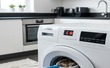 جدول کامل ایرادات لباسشویی بوش و راه‌حل سریع | 35 خطای رایج