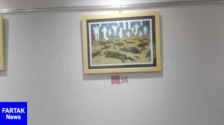آیین گشایش نمایشگاه منتخب آثار جشنواره ملی کارتون و پوستر مرز امن در کرمانشاه(به روایت تصویر)