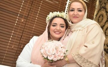 جشن تولد مادر شوهر خانم بازیگر + عکس 
