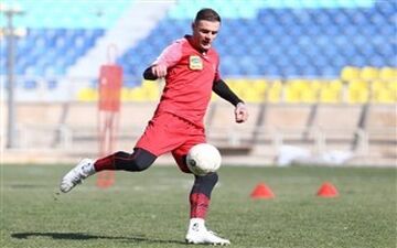  استوکس در تمرین پرسپولیسی‌ها حضور یافت