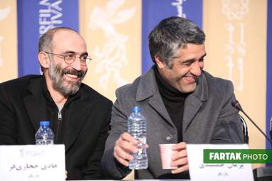 نشست خبری فیلم "دو زیست" با حضور پرسپولیسی معروف