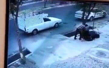 تصادف وحشتناک در خیابان رسالت تبریز +فیلم 
