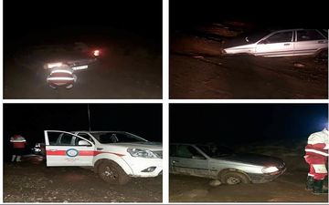 نجات 5 گمشدگان در سیلاب / عملیات سپاه نتیجه داد