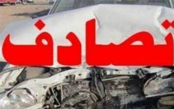 تصادف تریلی و مینی بوس در مشهد ۱۲ مجروح برجای گذاشت