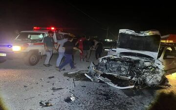 ۳ مصدوم در حادثه واژگونی پژو ۴۰۵ در جاده رستم-گچساران