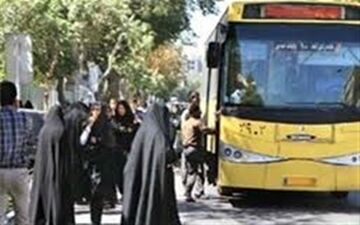 کاهش چشمگیر استفاده از حمل و نقل عمومی در نخستین روزهای سال جدید 