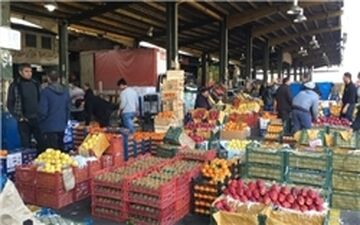  عرضه سیب و پرتقال تنظیم بازار در بازارهای میوه و تره بار+قیمت