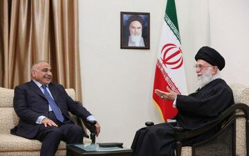 دیدار نخست وزیر جمهوری عراق با رهبر انقلاب